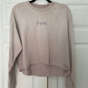 Kith x Ksubi long sleeve cropped tee